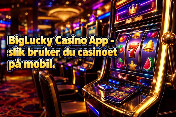 BigLucky Casino App - slik bruker du casinoet på mobil