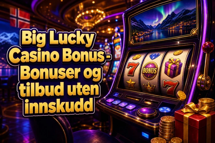 Big Lucky Casino Bonus - Bonuser og tilbud uten innskudd