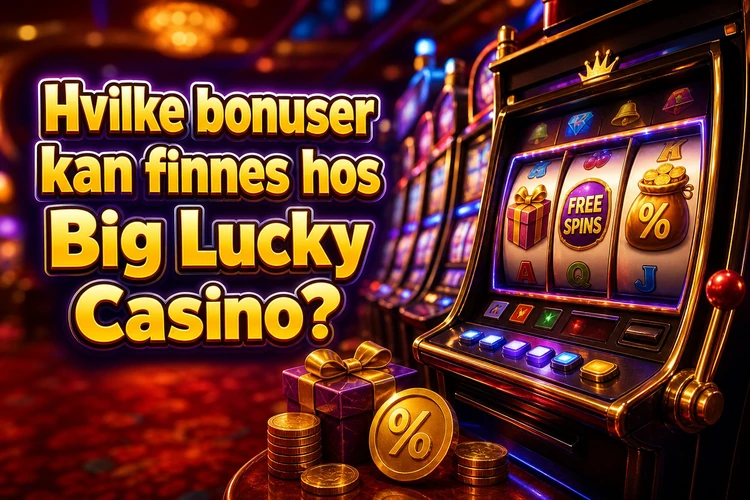 Hvilke bonuser kan finnes hos Big Lucky Casino?