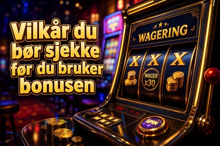Vilkår du bør sjekke før du bruker bonusen