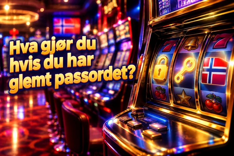 Hva gjør du hvis du har glemt passordet?